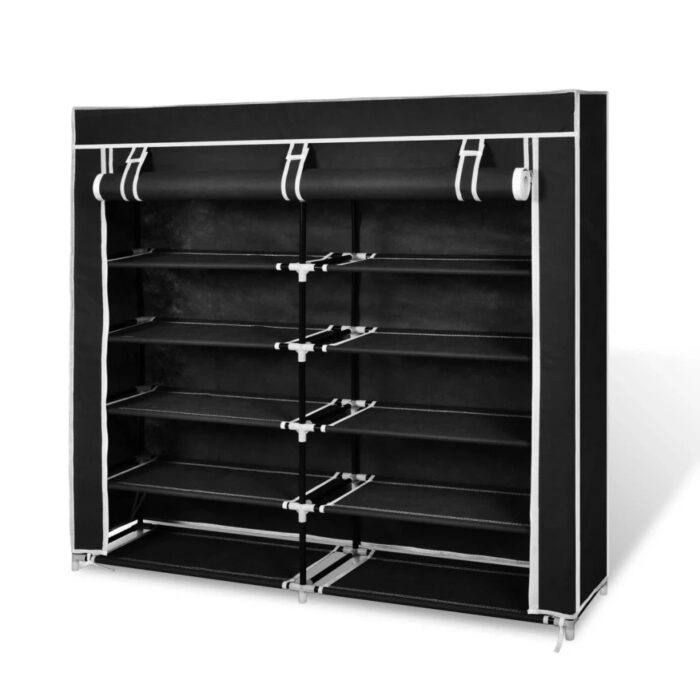 HCX Collapsible Double Dustproof And Dampproof Shoe Wardrobe Storage Organizer - Image 4
