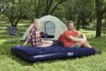 Pavillo Air Mattress Full With Built-In Foot Pump Inflatable Bed
