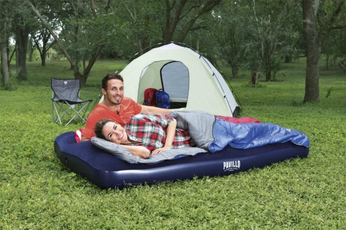Pavillo Air Mattress Full With Built-In Foot Pump Inflatable Bed - Image 5