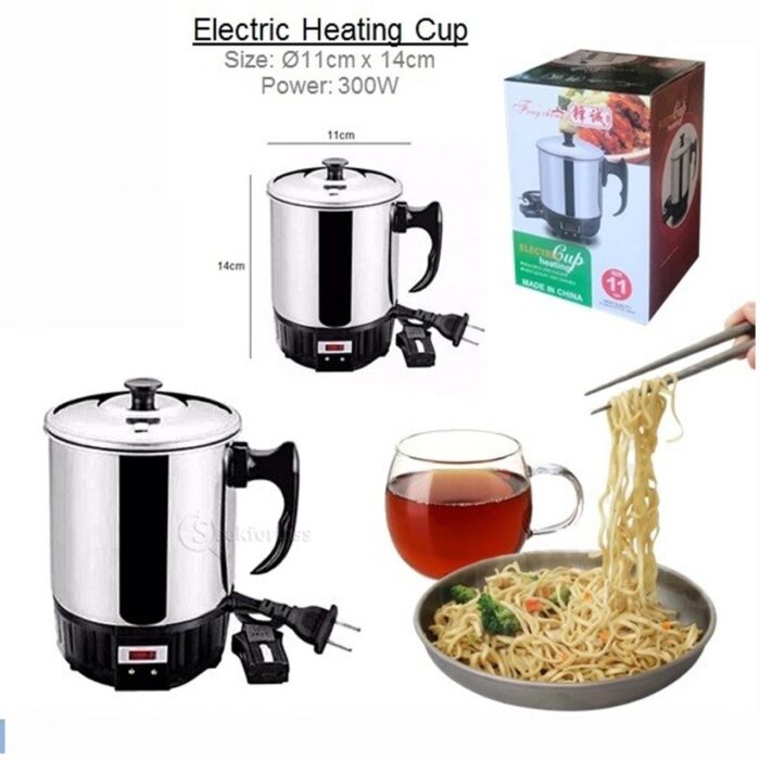 13cm High Quality Electric Heating Cup Kettle For Office Home - Image 2