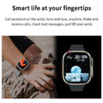 T8 Pro Max 1.99 Inch Bezel Less Screen Series 8 Smart Watch With Always On Display - Image 3