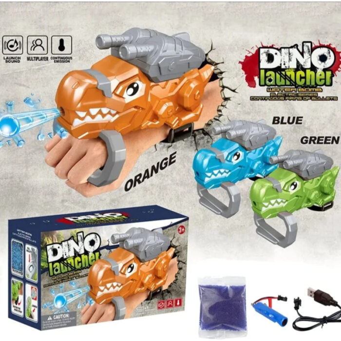 Rechargeable Automatic Electric Armoured Dino Water Gel Ball Laucher Toy For kids - Image 5