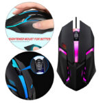 Zornwee GMO2 Wired USB Optical Gaming Mouse – Sleek Design, RGB Backlight & Smooth Control - Image 8