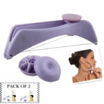 Pack Of 2 Facial Care Beauty Neck & Body Hair Removal Machine With Threader Tool - Image 3