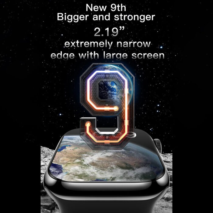 Watch 9 Max Series 9 Big 2.19-Inch Narrow Edges Screen, Bluetooth Calling, Wireless Charging Smartwatch - Image 6