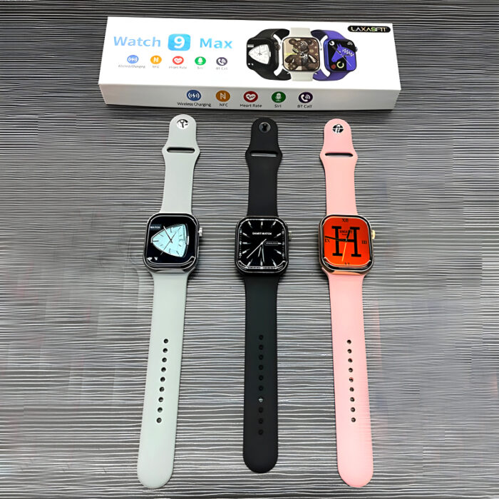 Watch 9 Max Series 9 Big 2.19-Inch Narrow Edges Screen, Bluetooth Calling, Wireless Charging Smartwatch - Image 2