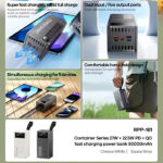 REMAX RPP-161 Container Series 50000mAh PD QC Fast Charging LED Display Powerbank - Image 4