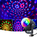 LT-910 Mini LED Projector With Speaker & RGB Disco Light - Image 5