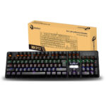 BOSSTON MK912 Wired Mechanical Keyboard RGB Key Click Colorful Backlight USB Luminous Keyboard - Image 10