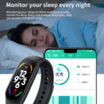 M7 Waterproof IP67 Smart Fitness Band With Heart Rate Sleep Monitoring Sports Mode - Image 3