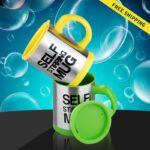 Coffee Mug Creative Stainless Steel Self Stirring With Lid Automatic Mixing Lazy Insulated Cup - Image 11