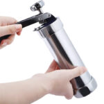 Multi-Pattern Cookie Press Machine DIY Biscuit Maker With 20 Disc Shapes And Stencils - Image 2