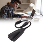 5Hv2 USB2.0 Virtual 7.1 High Quality Channel 3D External Sound Card Adapter Driver Steel Sound - Image 6