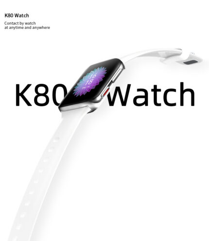 K80 Smartwatch Touchscreen Bluetooth Call Music Control Heart Rate Blood Oxygen Monitoring Watch