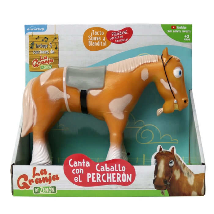Fun and Educational Interactive Musical La Granja De Zenon Horse Toy For Kids - Image 2