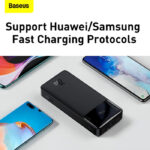 Baseus Bipow 30000mAh PD 20W Super Fast Charging Power Bank with Digital Display - Image 5