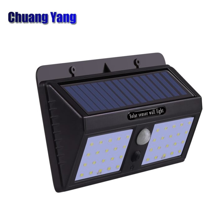 40 LEDs Solar Powered Motion Wall Light Outdoor Waterproof Energy Saving - Image 5
