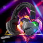 Beexcellent GM-7 RGB LED Gaming Headset 3.5mm Jack - Image 4