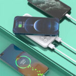 X09 10000 MAh Wireless PD Fast Charging 2.1A 4 Output Power Bank - Image 4