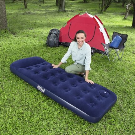 Bestway 67223 Inflatable Single Air Bed Camping Outdoor Indoor Air Mattress