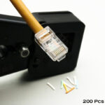 200 Pcs RJ45 CAT6 Pass Through And Foldable Shrapnel Design Ethernet Cable Connectors - Image 9