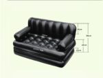 5 In 1 Foldable Inflatable Sofa Multifunctional Furniture Garden Bedroom Sofa Portable Camping Bed For 2 Person - Image 5