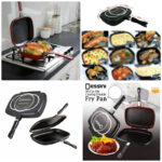 Dessini 40CM Non – Stick Double Sided Pressure Grill Pan - Image 3
