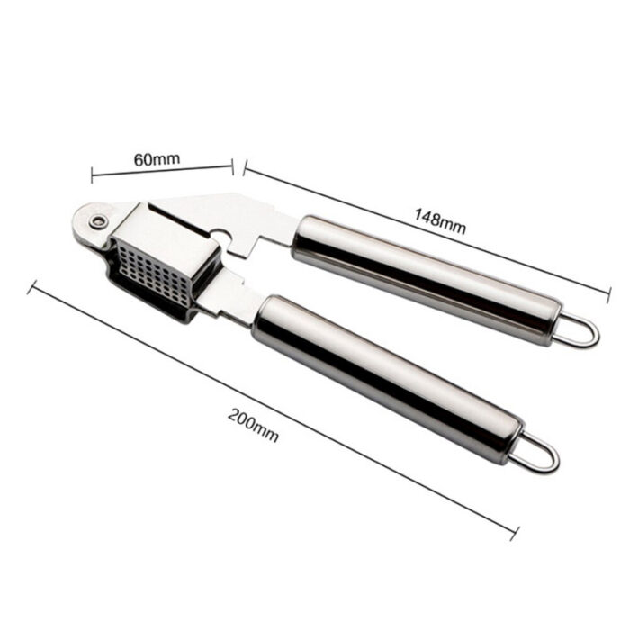 Eco-Friendly Stainless Steel Manual Operate Garlic Press - Image 5
