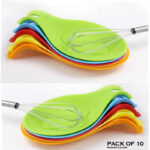 Pack Of 10 Heat-Resistant Spoon Shelf Rest Spatula Holder Kitchen Storage Tool Scoop Bracket Stands - Image 4
