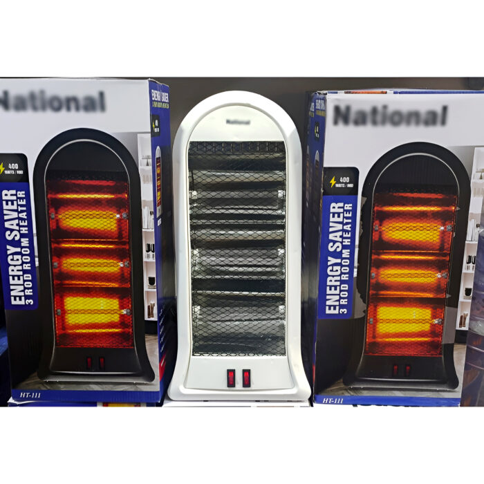 HT-111 Compact 400W Electric 3-Rod Room Heater with Advanced Safety Features - Image 10