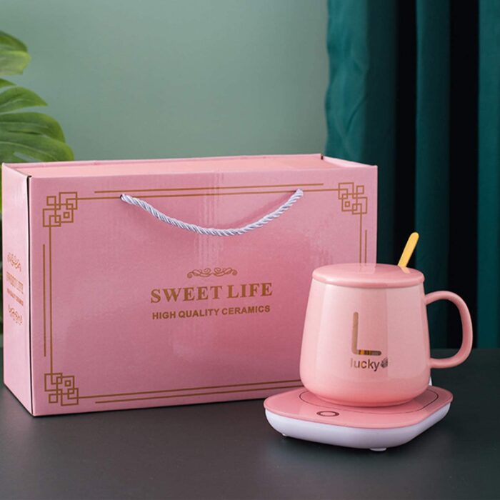 Electric Heating Pad Coffee Mug Cup Warmer Pad For Home Office - Image 12
