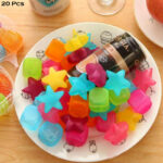 2 Packs Of 10 PCs Reusable Multi-Shaped Silicone Ice Cubes - Image 6