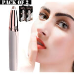 Pack Of 2 Electric Eyebrow Trimmers Mini Eye Brow Shavers Portable Epilators Facial Hair Removers For Women - Image 7