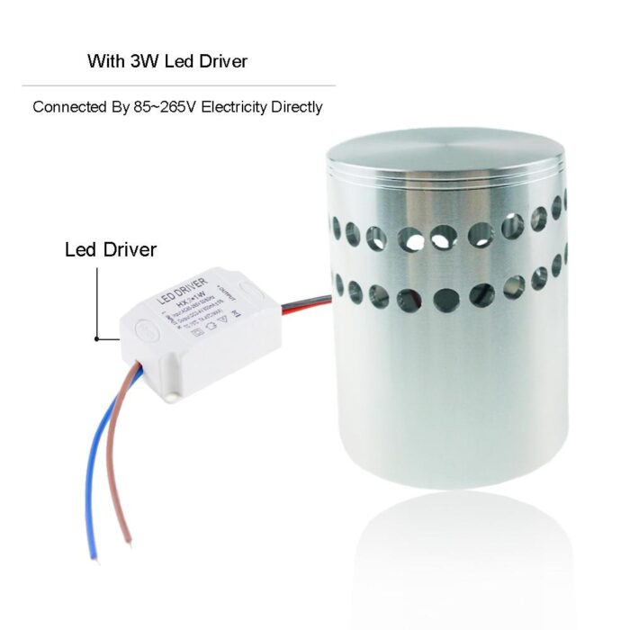 Led Wall Light Wall Lamp Spiral Effect With Controller 3W Color For Modern Decoration - Image 6