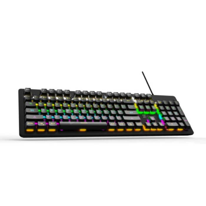 R8 1035 Professional Wired Mechanical Blue Switches RGB Gaming Keyboard - Image 2