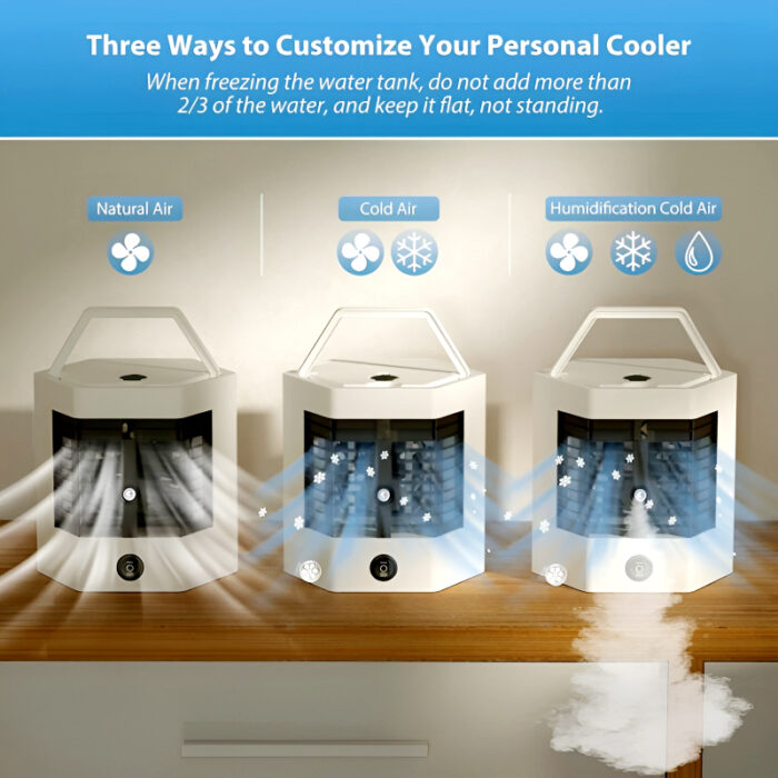 Ultra-Pro Arctic Cool Mini Portable Lightweight USB Air Cooler With 2x Cooling Power - Image 14