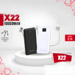 SOVO X22 10,000mAh Fast Charging Ultra-Thin Polymer Portable Power Bank - Image 2