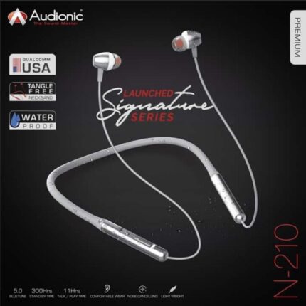 Audionic SIGNATURE Premium N-210 Wireless Bluetooth Neckband clickbazaar.online