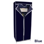 Clothes Closet Wardrobe Storage Organizer With Hanging Rack - Image 6