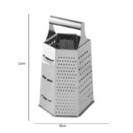 Eco-Friendly Multi-Purpose 6-Sided Stainless Steel Grater - Image 3