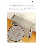 4 Layers X-Type Foldable Fashion Shoe Organizer Stand - Image 6