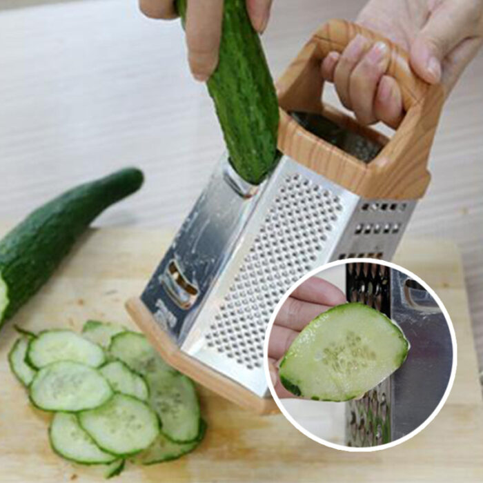 6 Sided Stainless-Steel Multi-Purpose Grater - Image 9