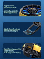 DLA6 Mobile Phone Radiator Semiconductor Backclip Cooling Fan - Image 8