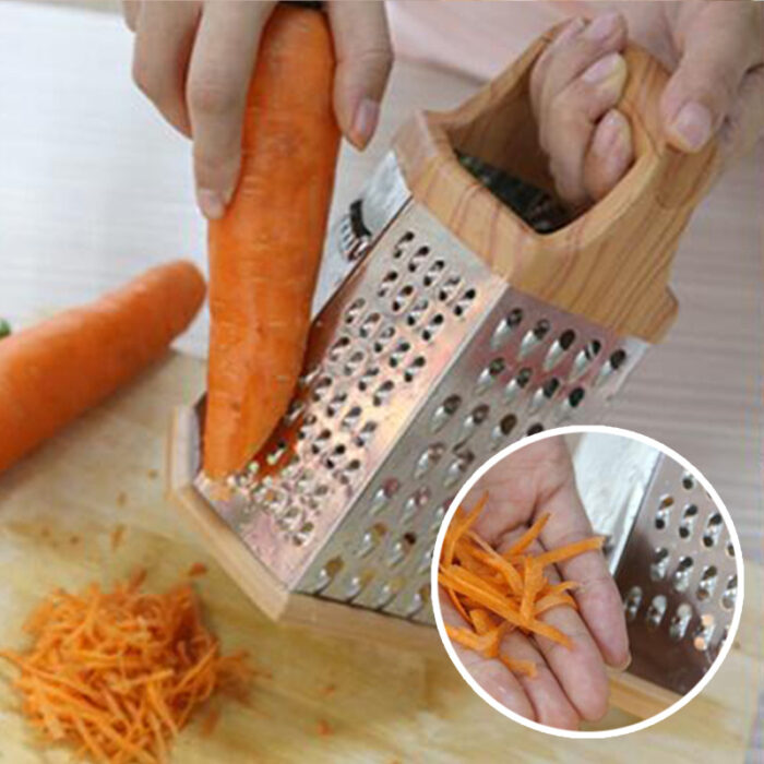 6 Sided Stainless-Steel Multi-Purpose Grater - Image 11