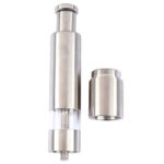 One Handed Operation Thumb Push High Quality Stainless Steel Spice Grinder - Image 4