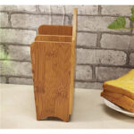 Kitchen Wooden Mini Spoon Holder And Bamboo Chopstick Basket - Image 6
