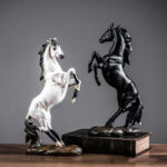 Horse Sculpture Animal Statue European Modern Art Home Decoration Figurines Tabletop Ornament - Image 6