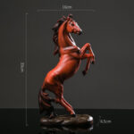 Horse Sculpture Animal Statue European Modern Art Home Decoration Figurines Tabletop Ornament - Image 5