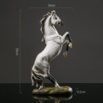 Horse Sculpture Animal Statue European Modern Art Home Decoration Figurines Tabletop Ornament - Image 4