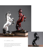 Horse Sculpture Animal Statue European Modern Art Home Decoration Figurines Tabletop Ornament - Image 8
